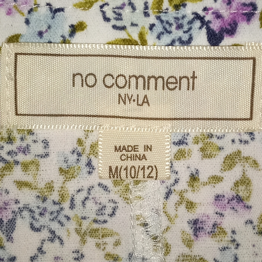 " NO COMMENT,NY/LA
